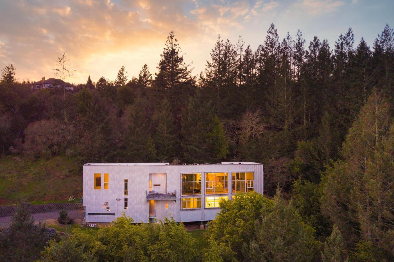 Blue Steel - Ultramodern Architectural Masterpiece W Gorgeous Views Villa Santa Rosa Exterior photo